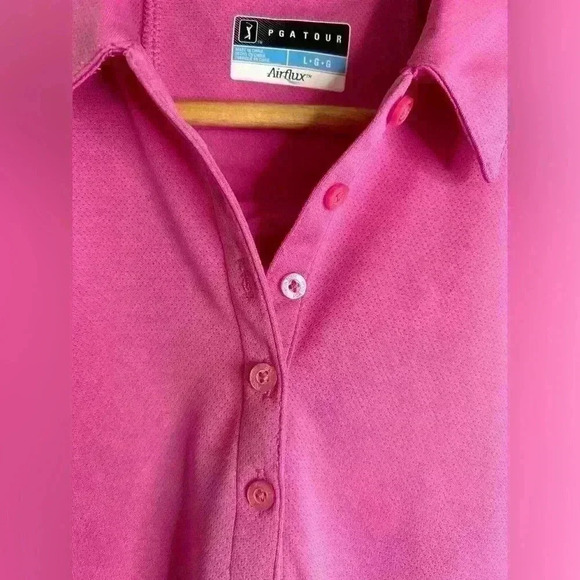 Women’s Sleeveless  PGA Tour Golf Shirt with Airflux Size Large - Picture 8 of 9